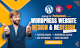 design wordpress website or clone any business website to wordpress