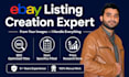 create SEO optimized ebay product listings with variation and keyword research
