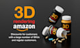 do photorealistic 3d renders for amazon