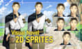 draw visual novel 2d sprites