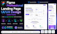 design professional landing page UI UX design in figma