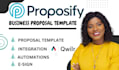 design better proposal, business proposal on proposify, qwilr, or pandadoc