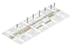a 3d axonometric view of your project