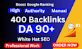 off page SEO service monthly using white hat dofollow authority backlinks