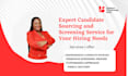 do candidate sourcing and screening services for your hiring needs