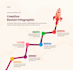 design infographics, flowcharts, pie charts and diagrams