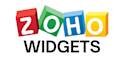 create a widget in zoho application