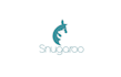 baby kangaroo care garment logo design