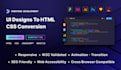 convert figma to react PSD to HTML figma to HTML ai, xd, sketch to HTML