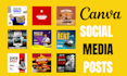 design  pro social media posts and canva templates