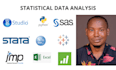 perform statistical analysis with r,python, sas and stata