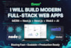 develop website, website development, front end and backend dev, full stack dev