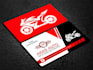 design professional modern business card with qr code