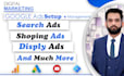 setup and optimize google ads and PPC campaigns to maximize ROI