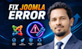 fix joomla error in migration and website issue