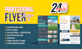 design professional custom flyer