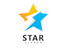 creative unique star logo design within 24 hours