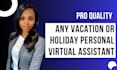 be your personal vacation virtual assistant