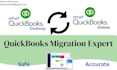 convert your quickbooks desktop to online or online to desktop securely