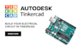 conduct circuit simulation and arduino programming on tinkercad