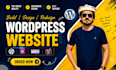 do wordpress website design, redesign, clone and responsive website development