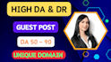 publish premium guest post dofollow backlinks on high authority sites