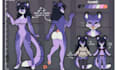 draw reference sheet, character reference sheet furry fursona, furry art