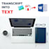 covert your pictures or scan into pure text