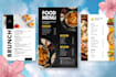 design restaurant and cafe menu within 12 hours efficiently