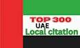 do uae, dubai local citations and directory submissions for local SEO backlinks