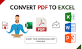 convert pdf to excel