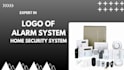 make best logo designs of alarm system, home security system