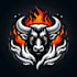 do qualityfull bull mascot logo design