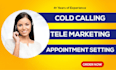 do cold calling and appointment setting