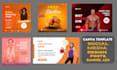 do attractive social media posts, banner, ads design in canva templates