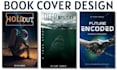 design fantasy, sci fi, romance and professional kdp book cover