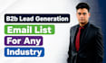 provide targeted lead generation for any industry