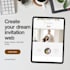 make a wedding invitation website
