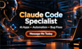 be your claude code specialist for full stack development