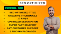 write complete gigs with SEO description to get higher sales