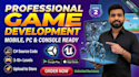 develop a complete 2d and 3d unity game for android and web