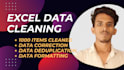 clean excel spreadsheet, excel data cleaning, data cleanup