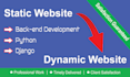 be your backend python django developer