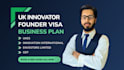 write UK innovator founder visa business plan