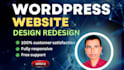 redesign, clone, redesign, restore, wordpress websites page builder