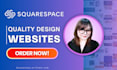 create a professional squarespace website design