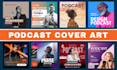 design a professional podcast cover art