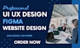 do figma website design, website design figma, figma UI design, figma website