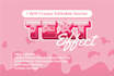 create editable vector text effect