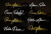 design luxury signature handwritten logo